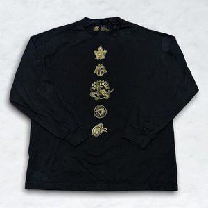 OVO x Raptors x Drake Night 2018 Toronto Sports Franchises Long Sleeve Shirt